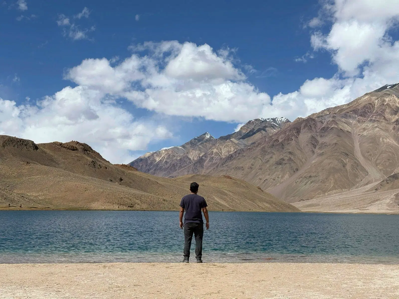 The Moon Lake at 4,300m — Chandratal, Himachal Pradesh